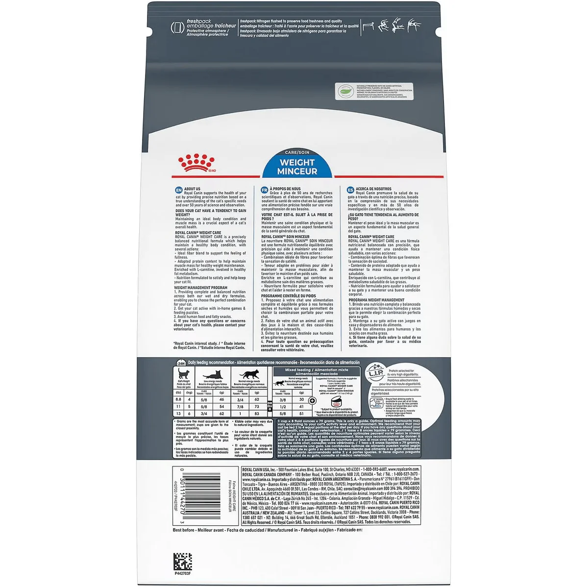 royal canin r feline care nutritiontm weight care dry cat food 1 4 kg cat food petmax canada 3 royal canin r feline care nutritiontm weight care dry cat food 1 4 kg cat food petmax canada 3